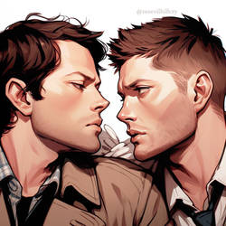 Dean and Castiel #4