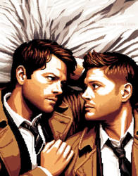Dean and Castiel #9