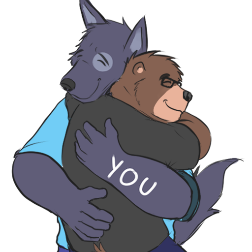 A big hug by Pawhan on DeviantArt