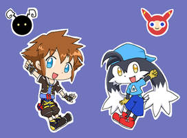 Chibi Klonoa And Sora