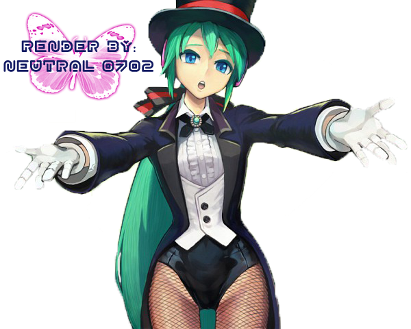 Miku Joker Render