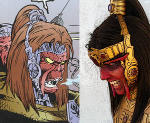 Sith Pureblood from the comics - comparison