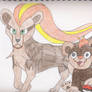 Litleo and Pyroar