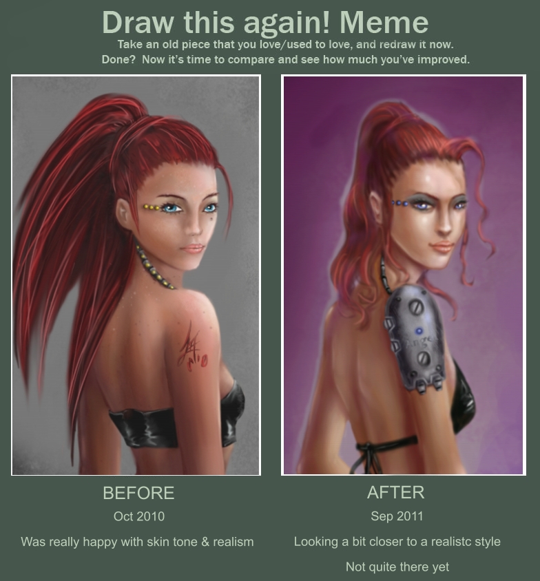 Before and After Meme - Zoe