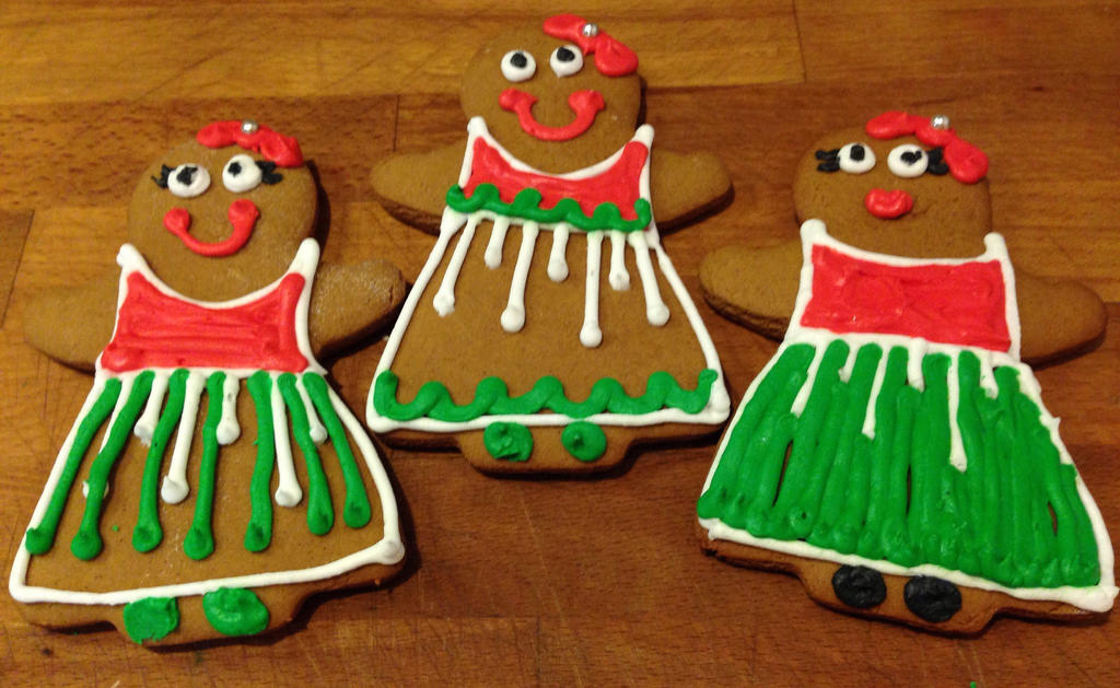 Hate Gingerbread Gingerbread ladies by favoritehate on DeviantArt