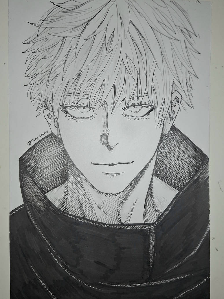 Gojo Satoru Drawing Jujutsu Kaisen By Kiradrawss By Kiradrawss On gojo-satoru-drawing-jujutsu-kaisen-by-kiradrawss-by-kiradrawss-on