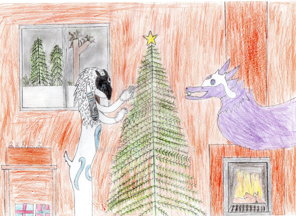 Christkind Deviantart Kindred's Christmas by RedDredKin on DeviantArt