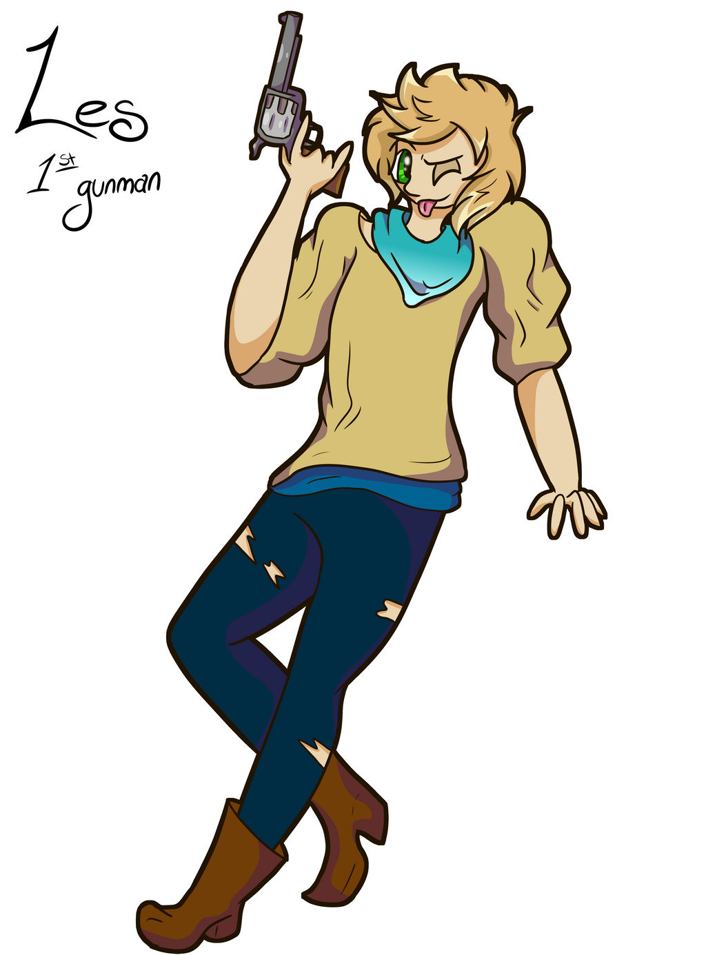 Les Pirate full body refrence by Mo-fox