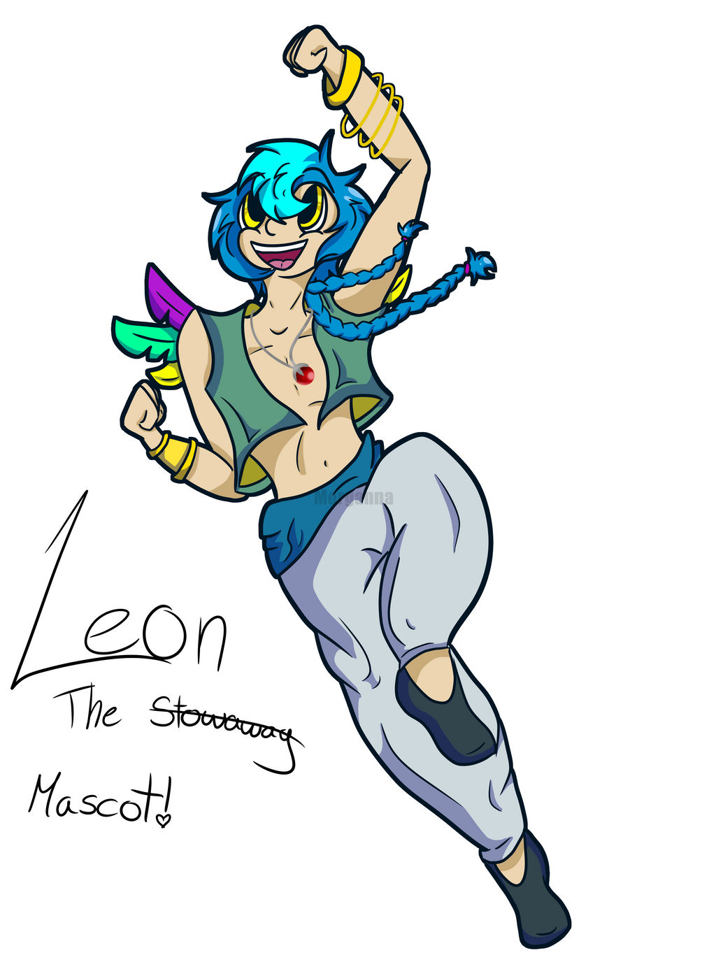 Leon Pirate full body ref by Mo-fox