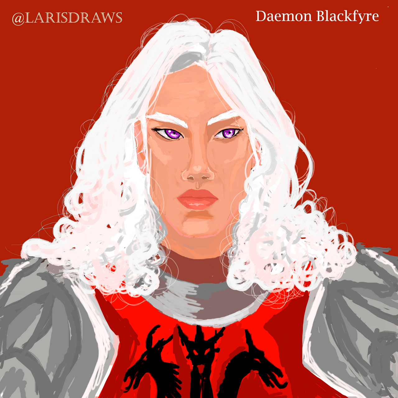 Daemon Blackfyre by larisdraws on DeviantArt