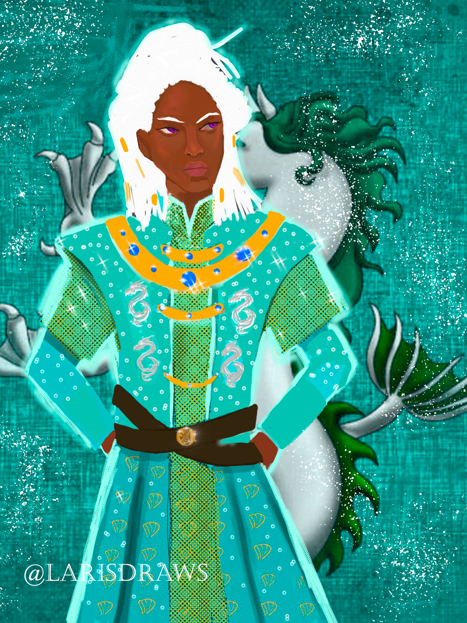 Leanor Valerion Laenor Velaryon by larisdraws on DeviantArt