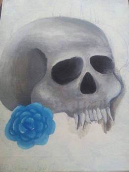 Daisy Madness - Skull Painting