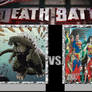 Deathbattle10: Godzilla vs Justice League