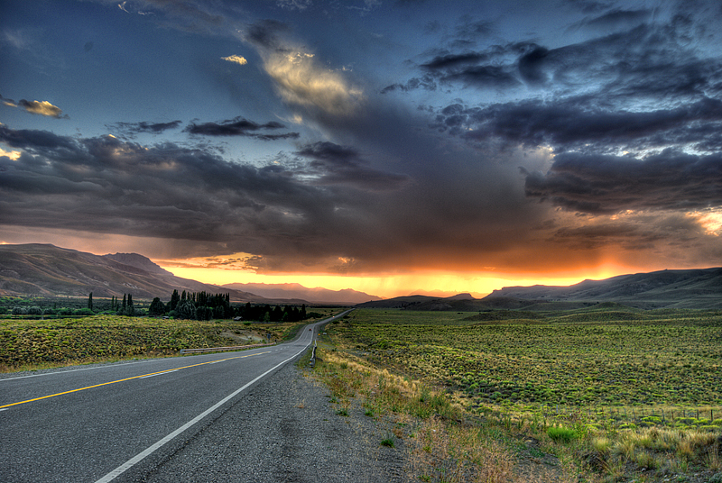 Towards the rain