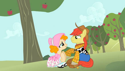 Disney Couple - Pear Butter and Bright Macintosh