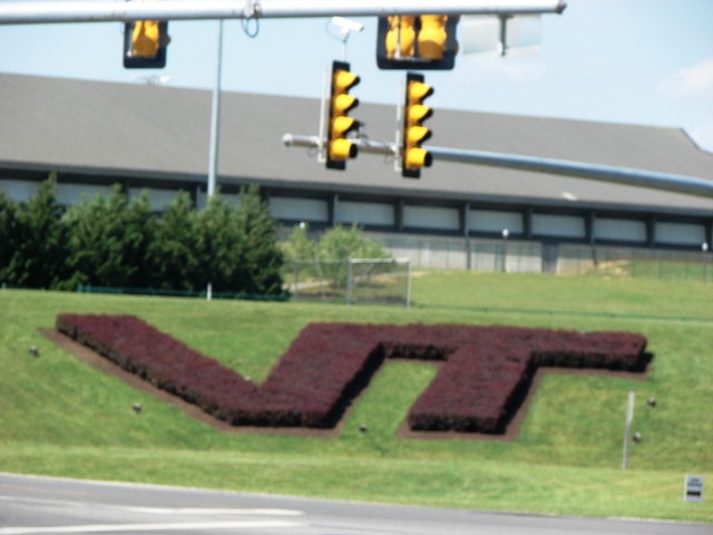 Entering Hokie Nation