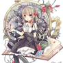 Cute Lolita Girl and Clock Extracted byCielly