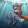 Krystal and Fox Drown Their Exhaustion