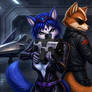 Krystal and Fox at War