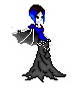 blue winged goth girl???