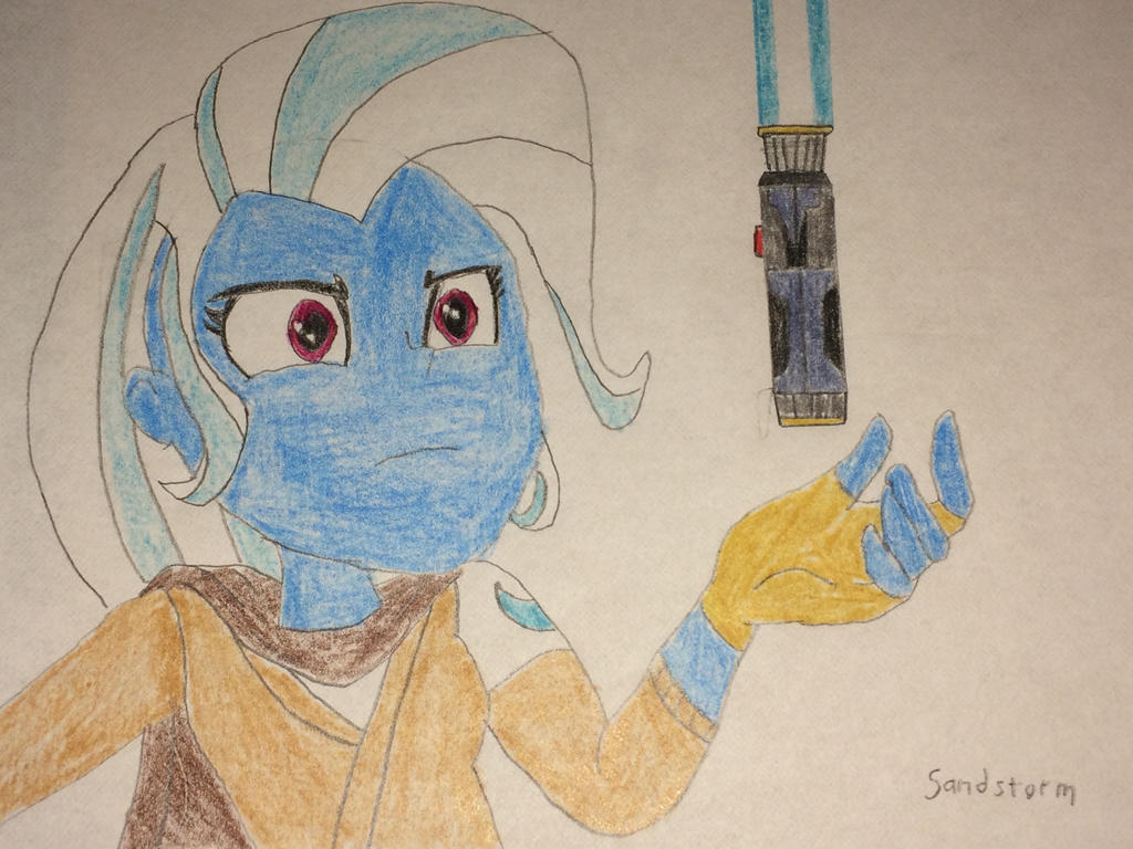 [Drawing] Jedi Master Trixie