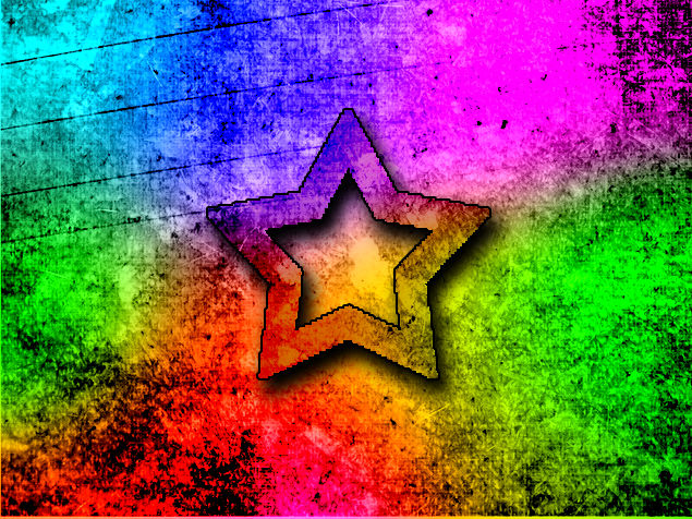 Color Inverted Star Star in colours by Authera on DeviantArt