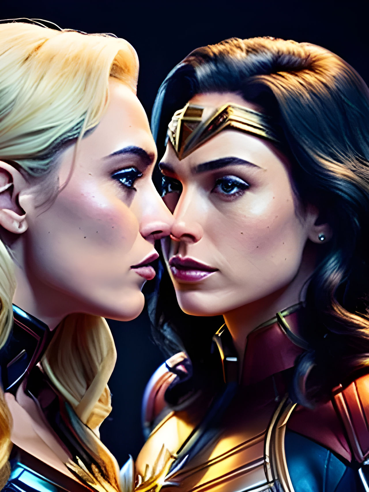 Captain and Wonder by neomars on DeviantArt