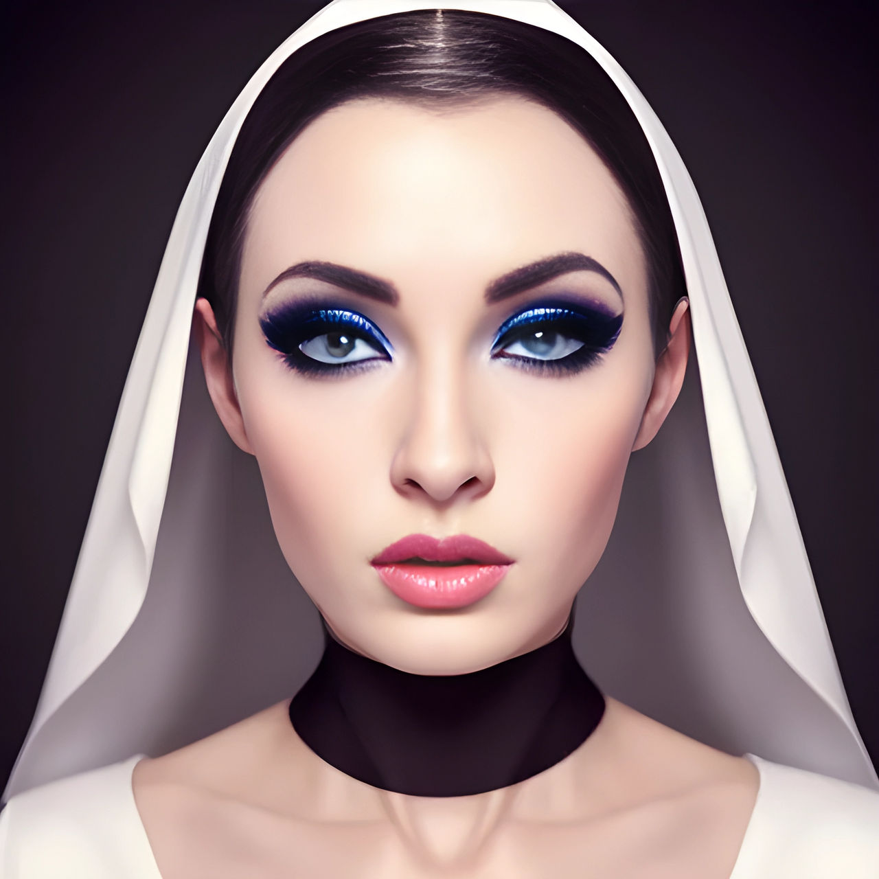 Black And White nun by neomars on DeviantArt