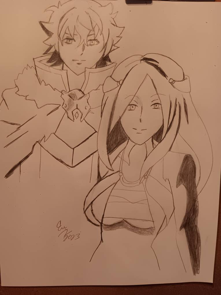 The Shield Hero And Sadeena Fan Art by Aqua71 on DeviantArt