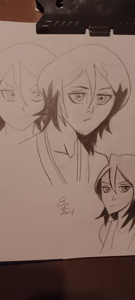 Rukia Kuchiki Bleach Fan Art Pencil Drawing by Aqua71 on DeviantArt