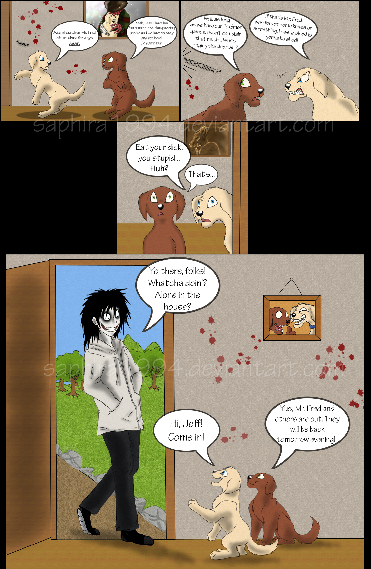 Adventures With Jeff The Killer - PAGE 2