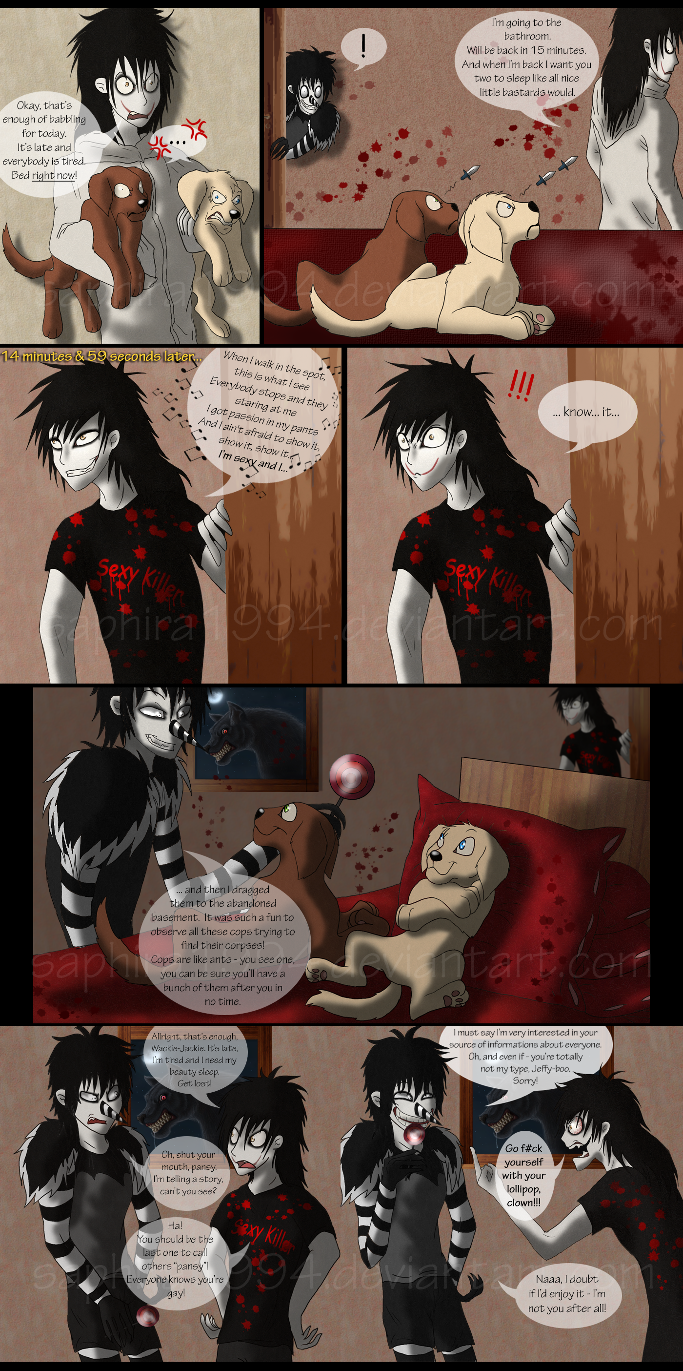 Adventures With Jeff The Killer - PAGE 13