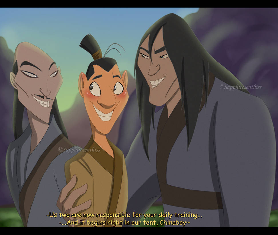Shan Yu x Mulan