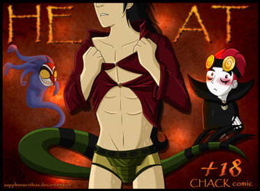 HEAT - (a possible) CHACK Comic COVER