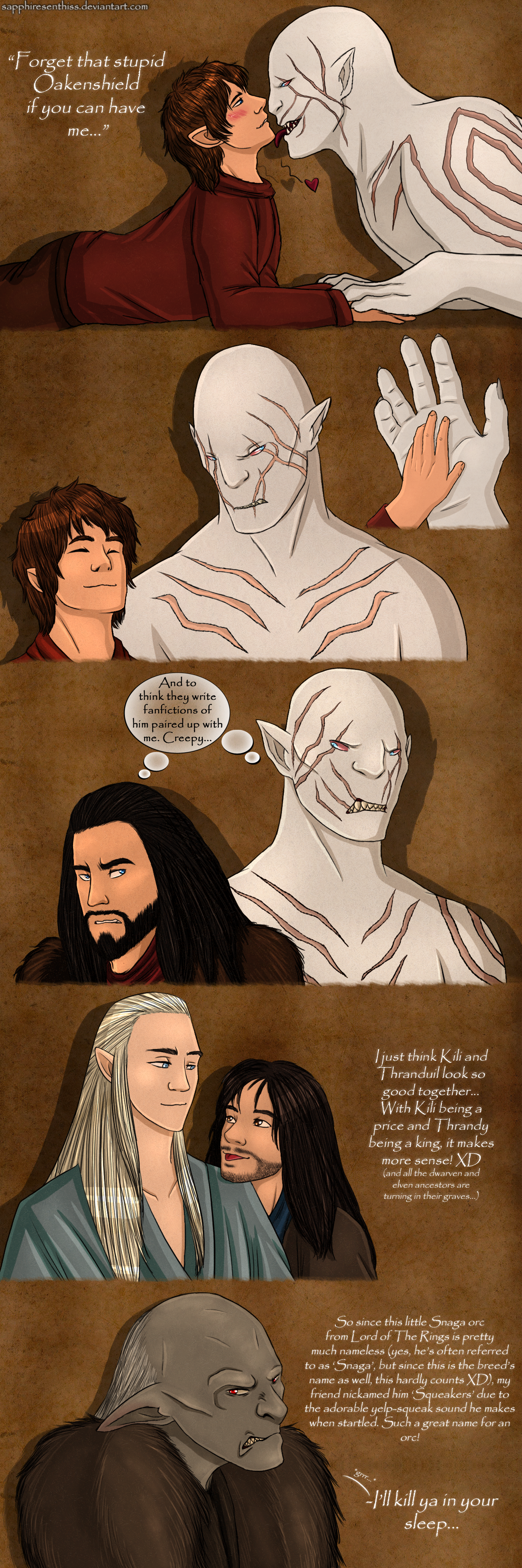 Hobbit and Lord of The Rings - Sketchdump!