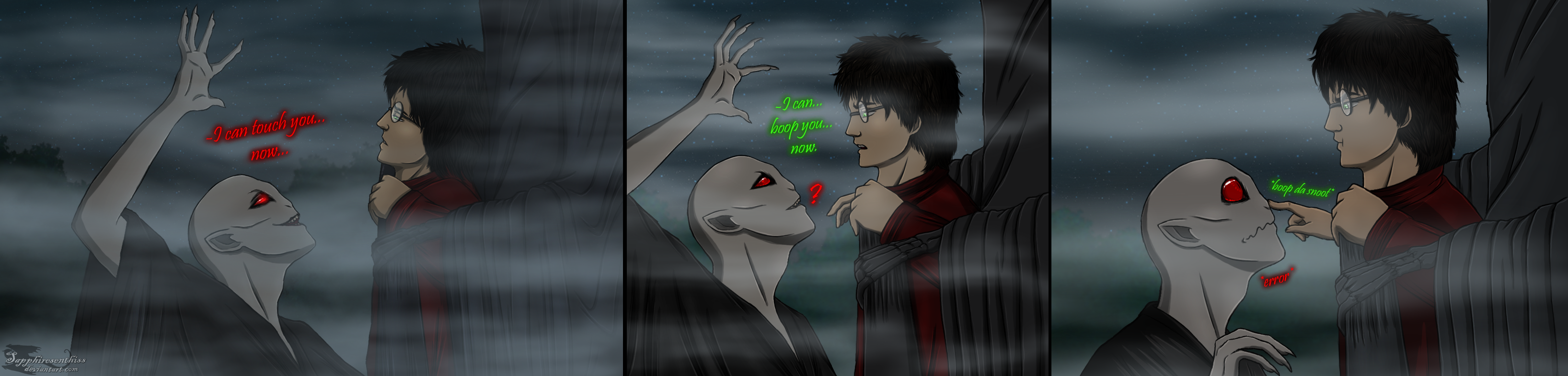 Boop Da Snoot by Sapphiresenthiss on DeviantArt