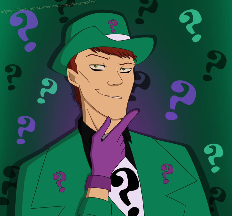 The Riddler (Fan Redesign) by Sapphiresenthiss on DeviantArt