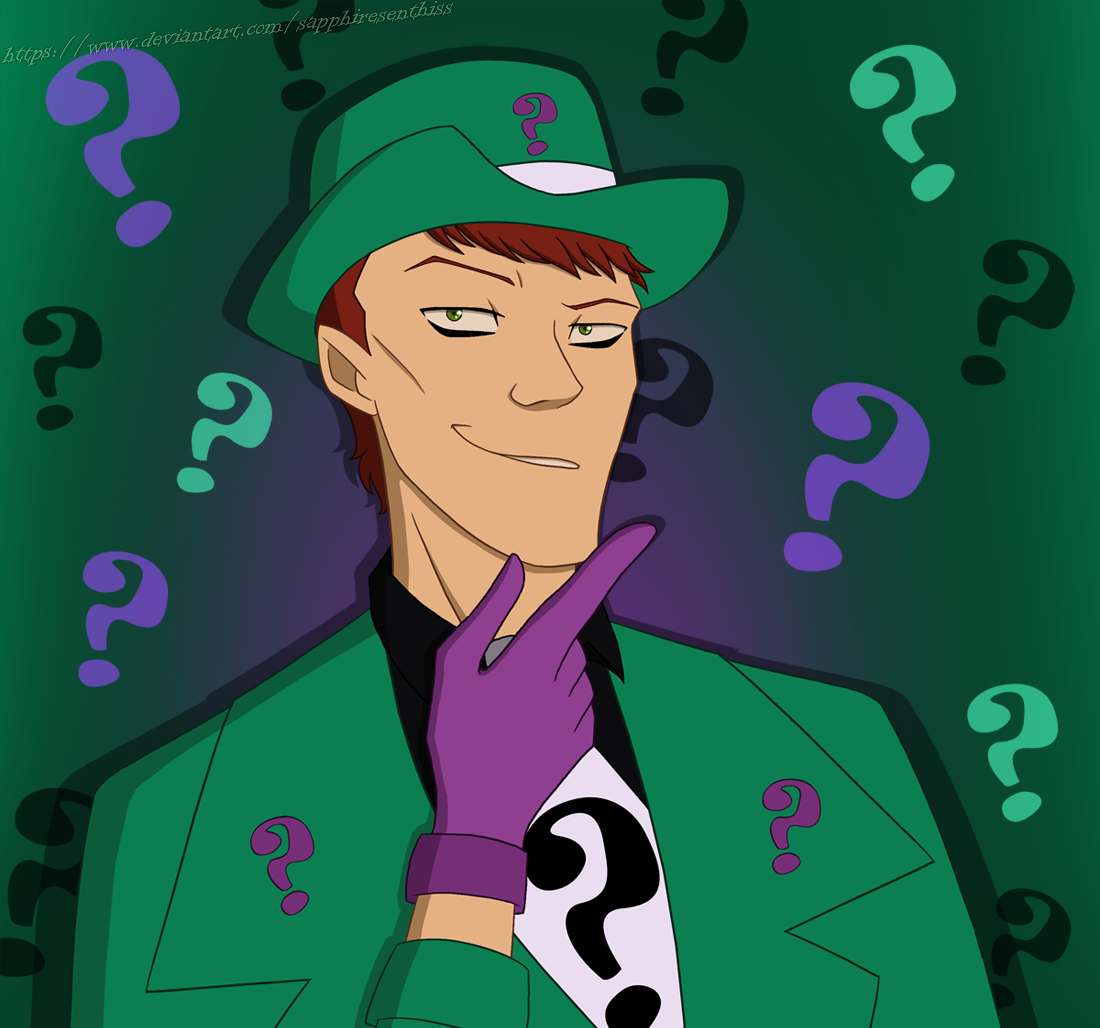The Riddler (Fan Redesign) by Sapphiresenthiss on DeviantArt