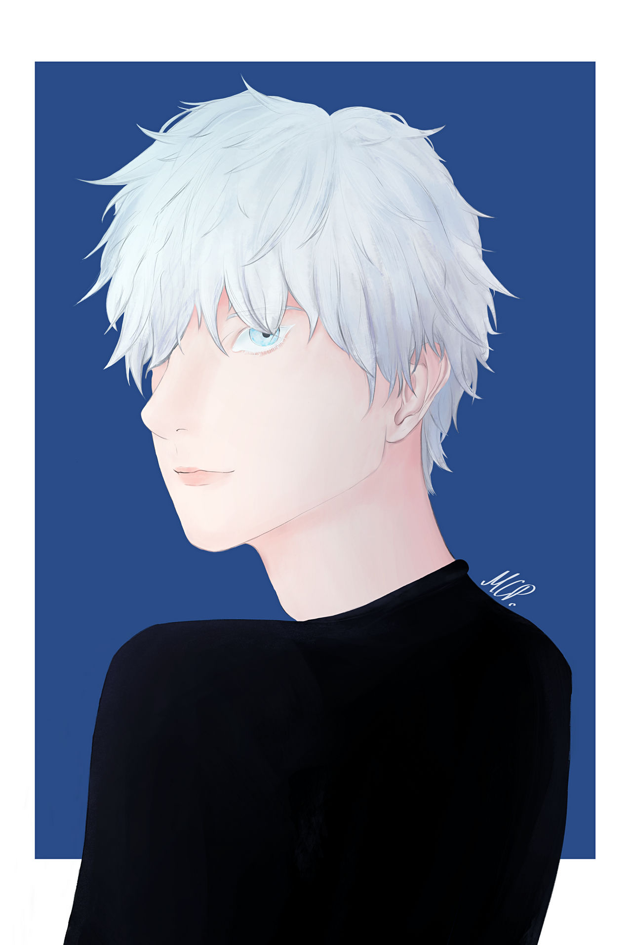 Satoru Gojo Portrait By MatthewCyriak On DeviantArt satoru-gojo-portrait-by-matthewcyriak-on-deviantart