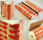 Orange Trifold Journal by sweet-travesty