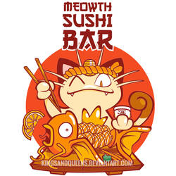 Meowth Sushi Bar