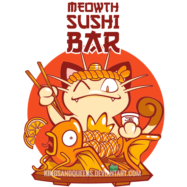 Meowth Sushi Bar