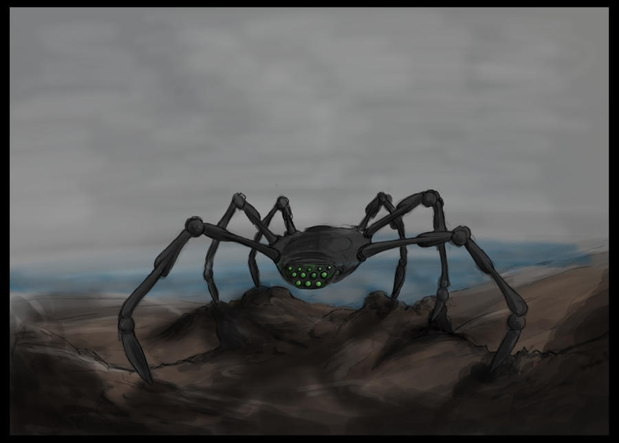 Deviantart Spider spider_concept_2nd by damecki on DeviantArt