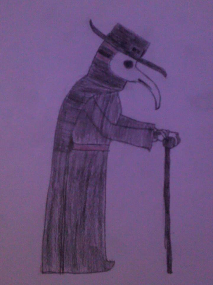 My plague doctor drawing by Pearlgothicgirl on DeviantArt