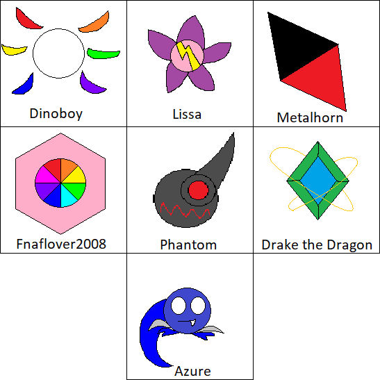 Character Symbols Part 1 by DinoOfLight76 on DeviantArt