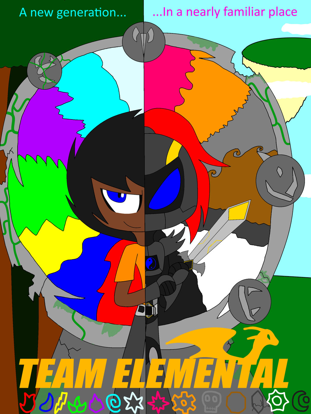 Team Elemental Poster by DinoOfLight76 on DeviantArt