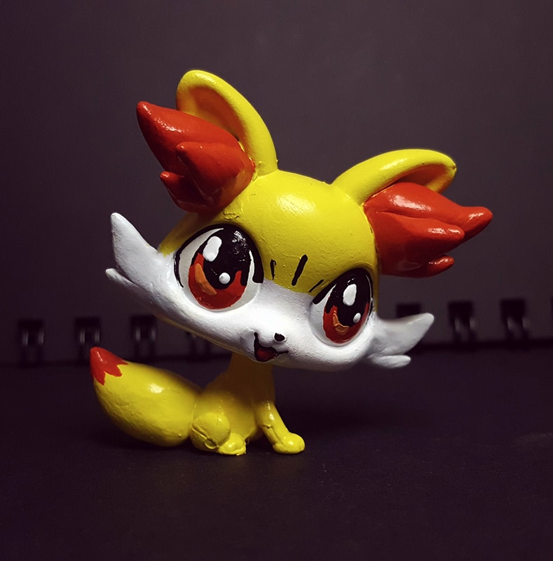 Custom Littlest Pet Shop Pokemon Fennekin