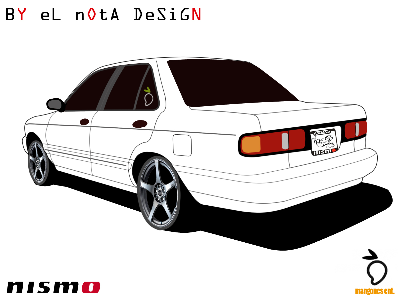 Sentra Svg My Nissan Sentra B13 Vector by luylli1a on DeviantArt