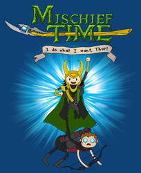 Mischief Time with Loki and Hawkeye