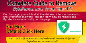 Complete Guide To Remove Bytefence.com